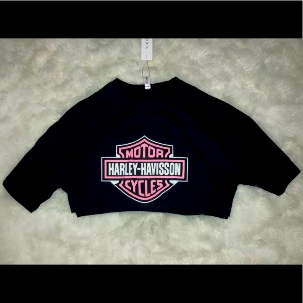 NWT Harley-Davidson S tshirt Crop